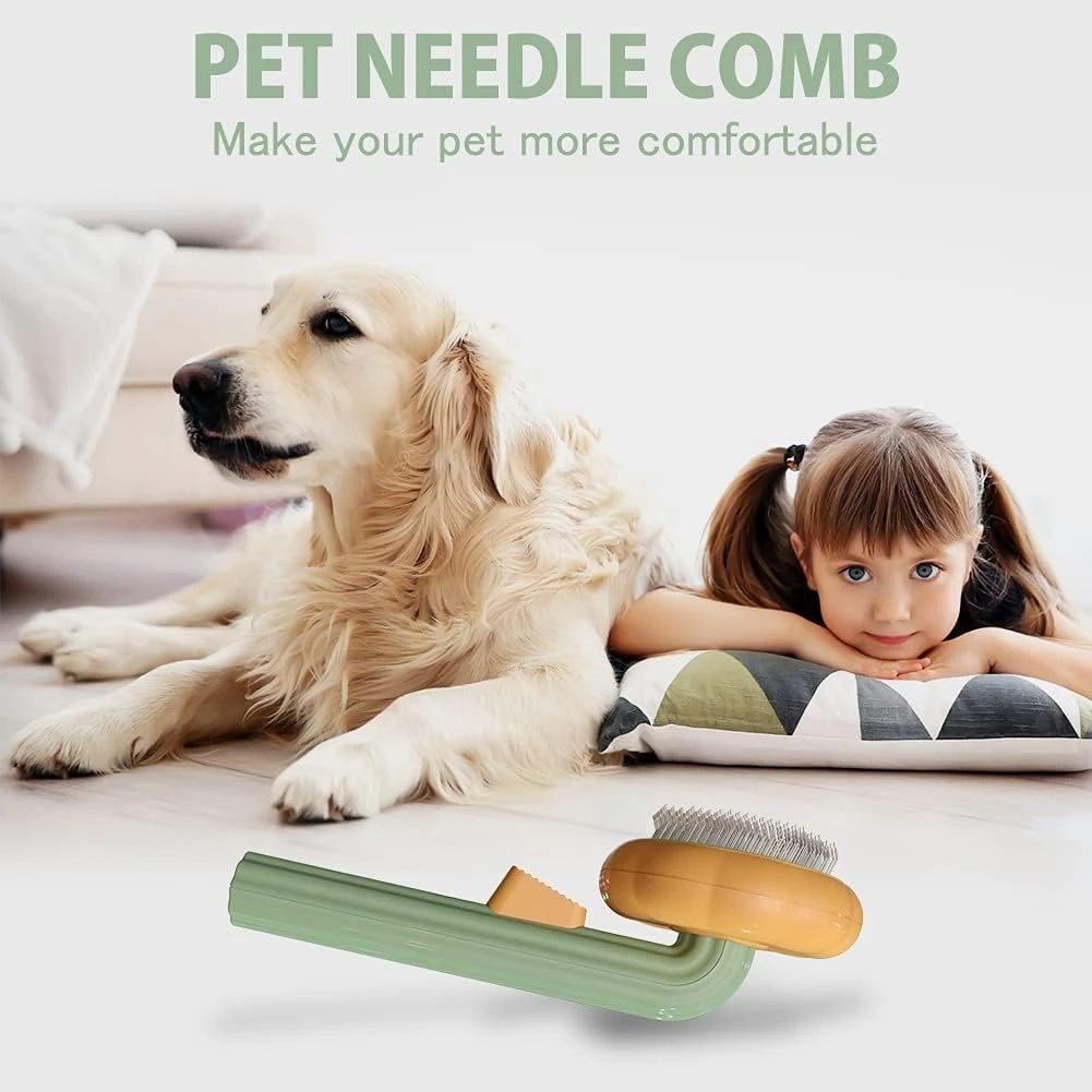 Besteria Pet Hair Grooming Slicker Brush