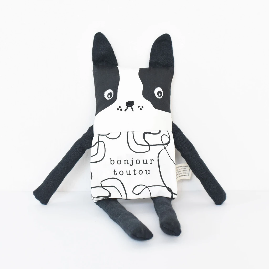 Wee Gallery Organic Dog Flippy Friend (French Edition)