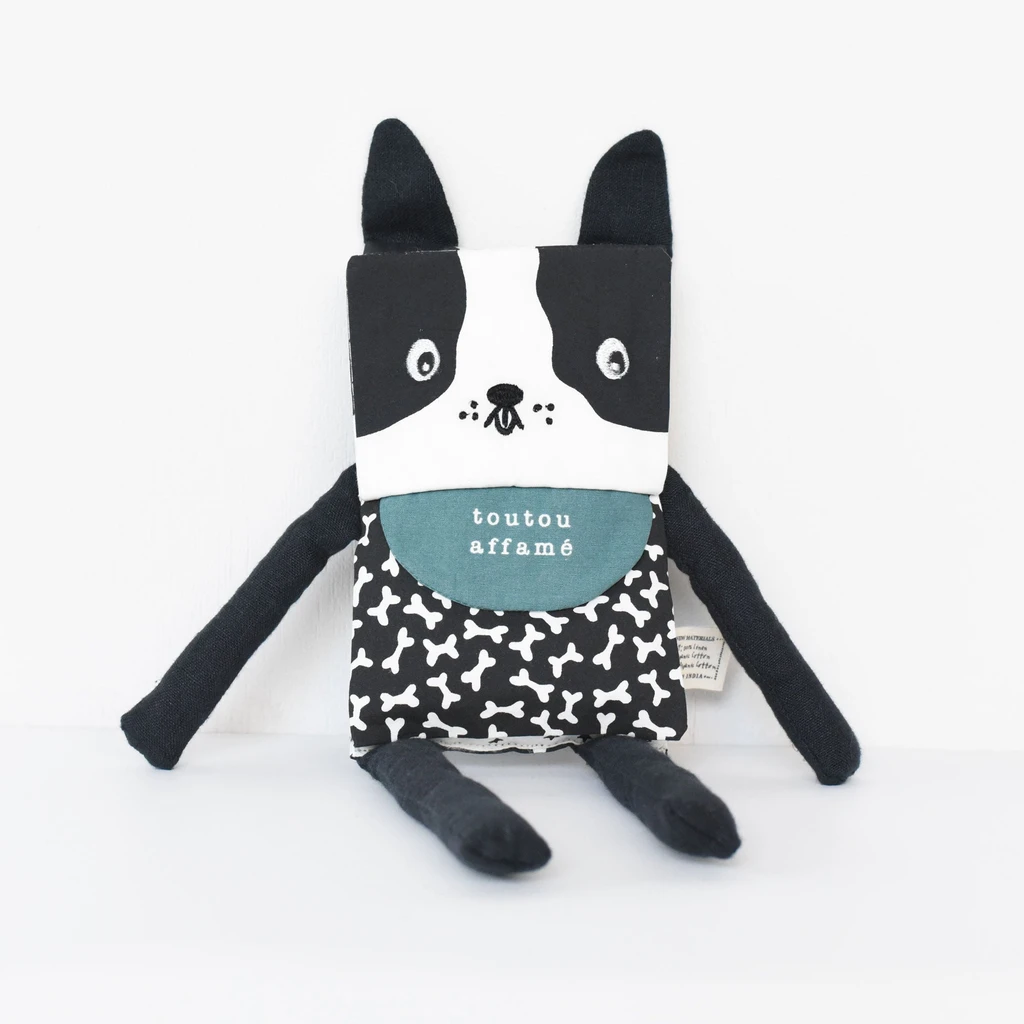 Wee Gallery Organic Dog Flippy Friend (French Edition)