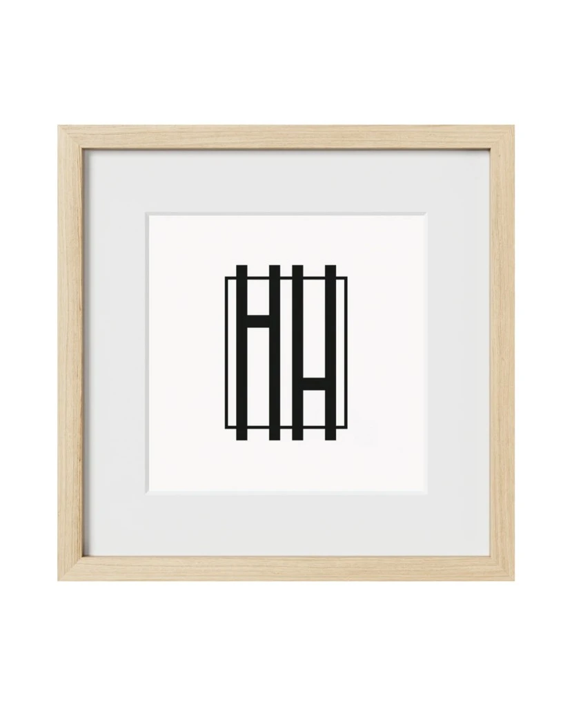 Haus and Hues Set Of 3 Gallery Frames - With Matting - Frames Only, No Printing