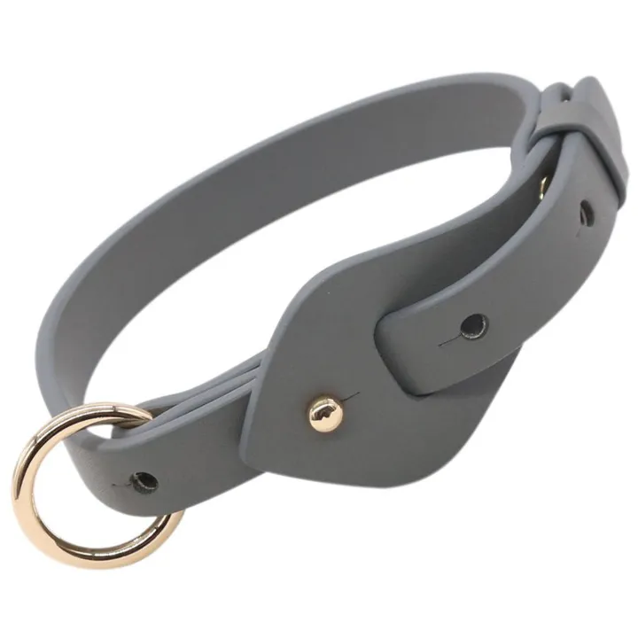 Pet Life Ever-Craft' Boutique Series Adjustable Designer Leather Dog Collar