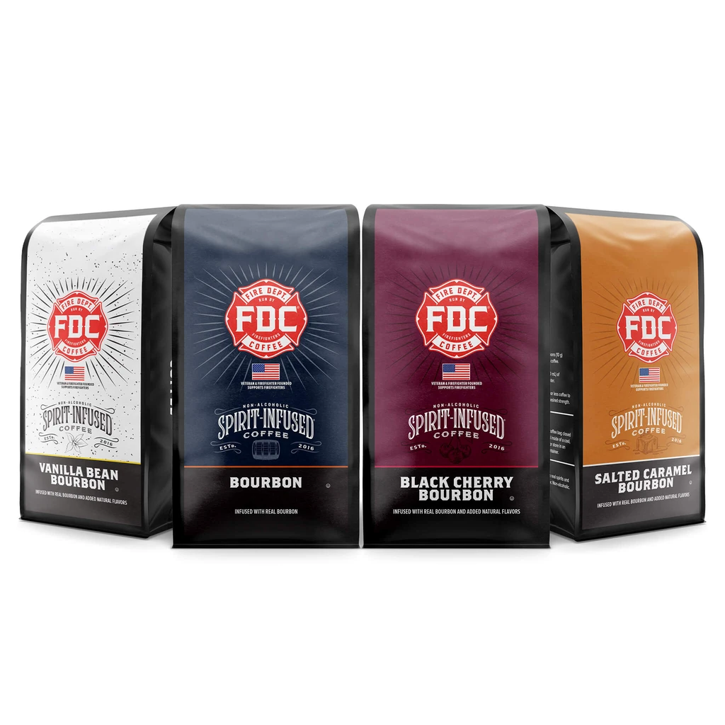 Fire Department Coffee Bourbon Infused Coffee Sample Pack