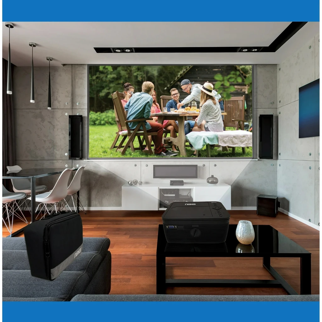 Naxa Home Theater LCD Projector Combo