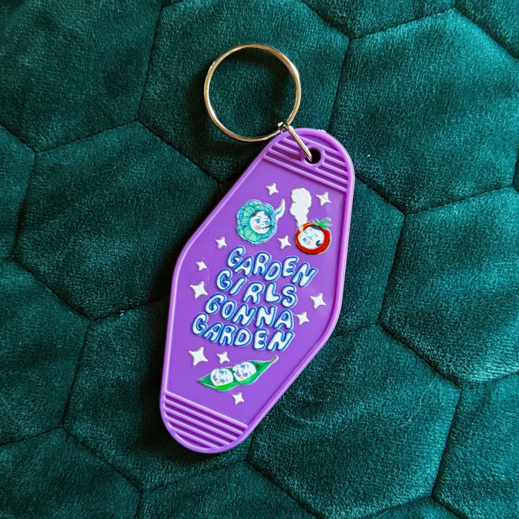 Chaos Magic Studio Garden Girls Keychain