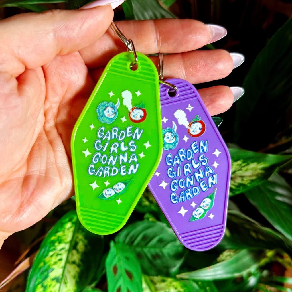 Chaos Magic Studio Garden Girls Keychain