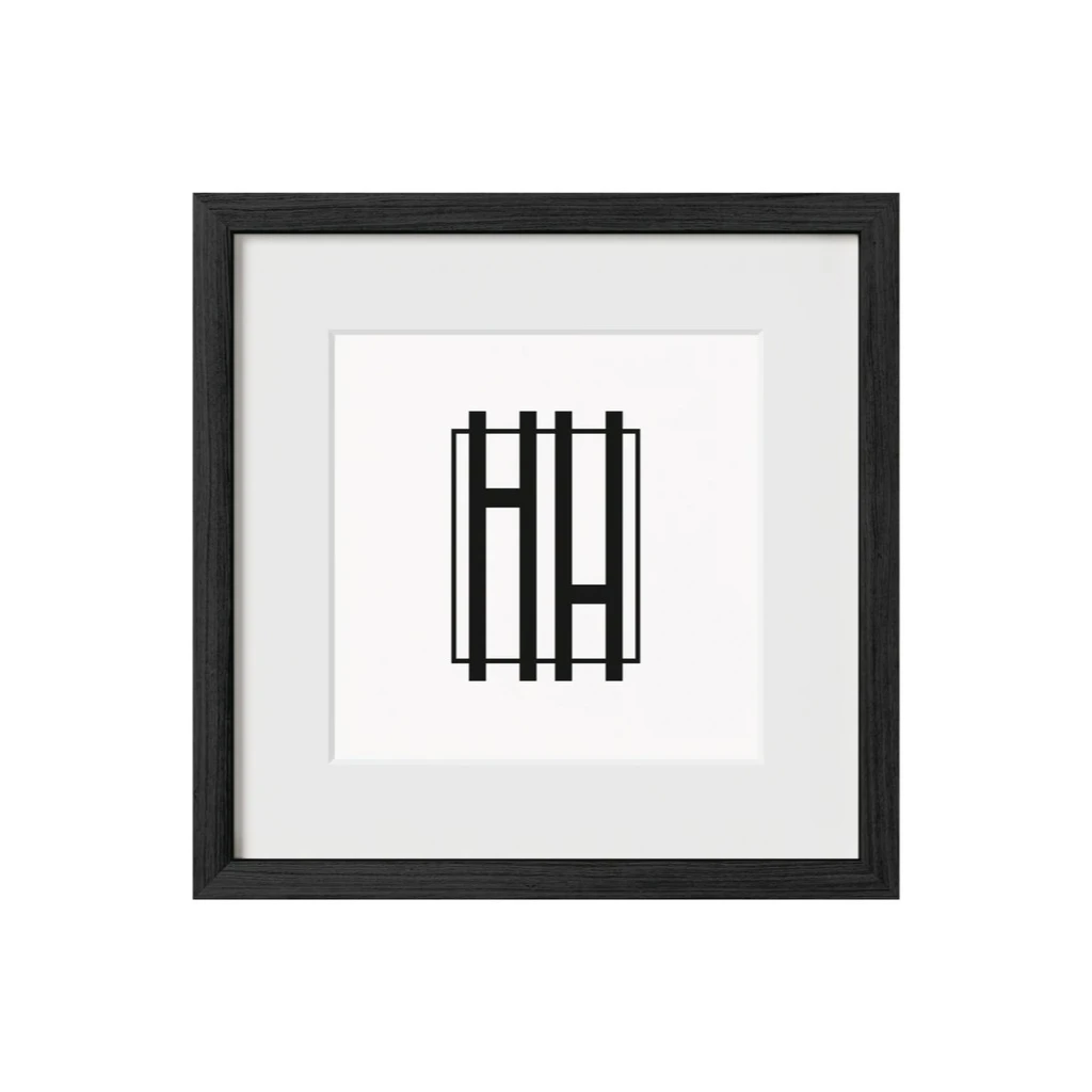 Haus and Hues Set Of 12 Gallery Frames - With Matting - Frames Only, No Printing