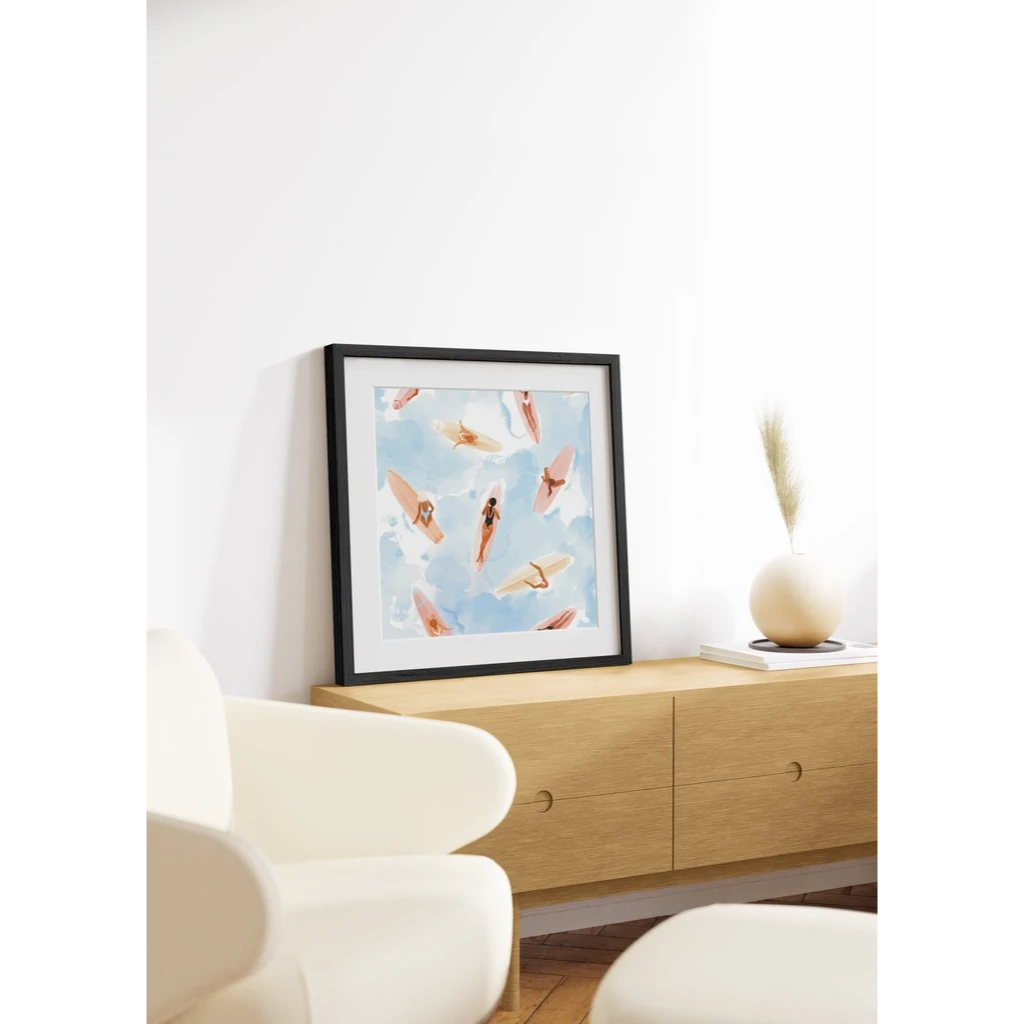 Haus and Hues Set Of 12 Gallery Frames - With Matting - Frames Only, No Printing