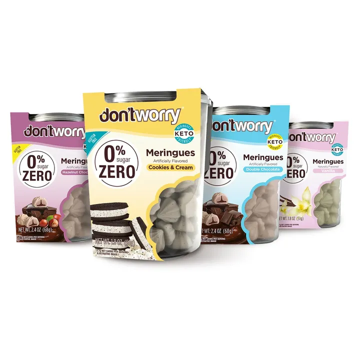 Don't Worry Snacks Edit product  Product 0 Sugar Meringues