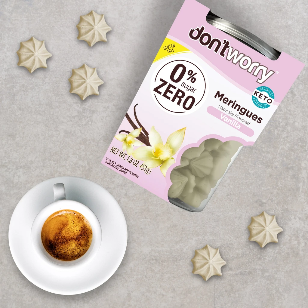 Don't Worry Snacks Edit product  Product 0 Sugar Meringues