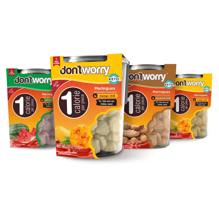 Don't Worry Snacks Just 1 Calorie Per Piece – Low Sugar Meringues