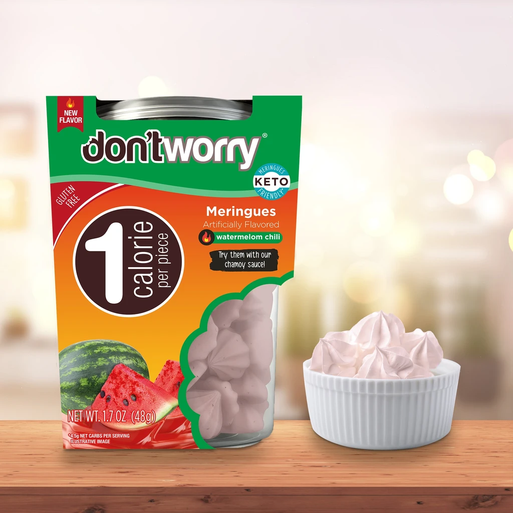 Don't Worry Snacks Just 1 Calorie Per Piece – Low Sugar Meringues