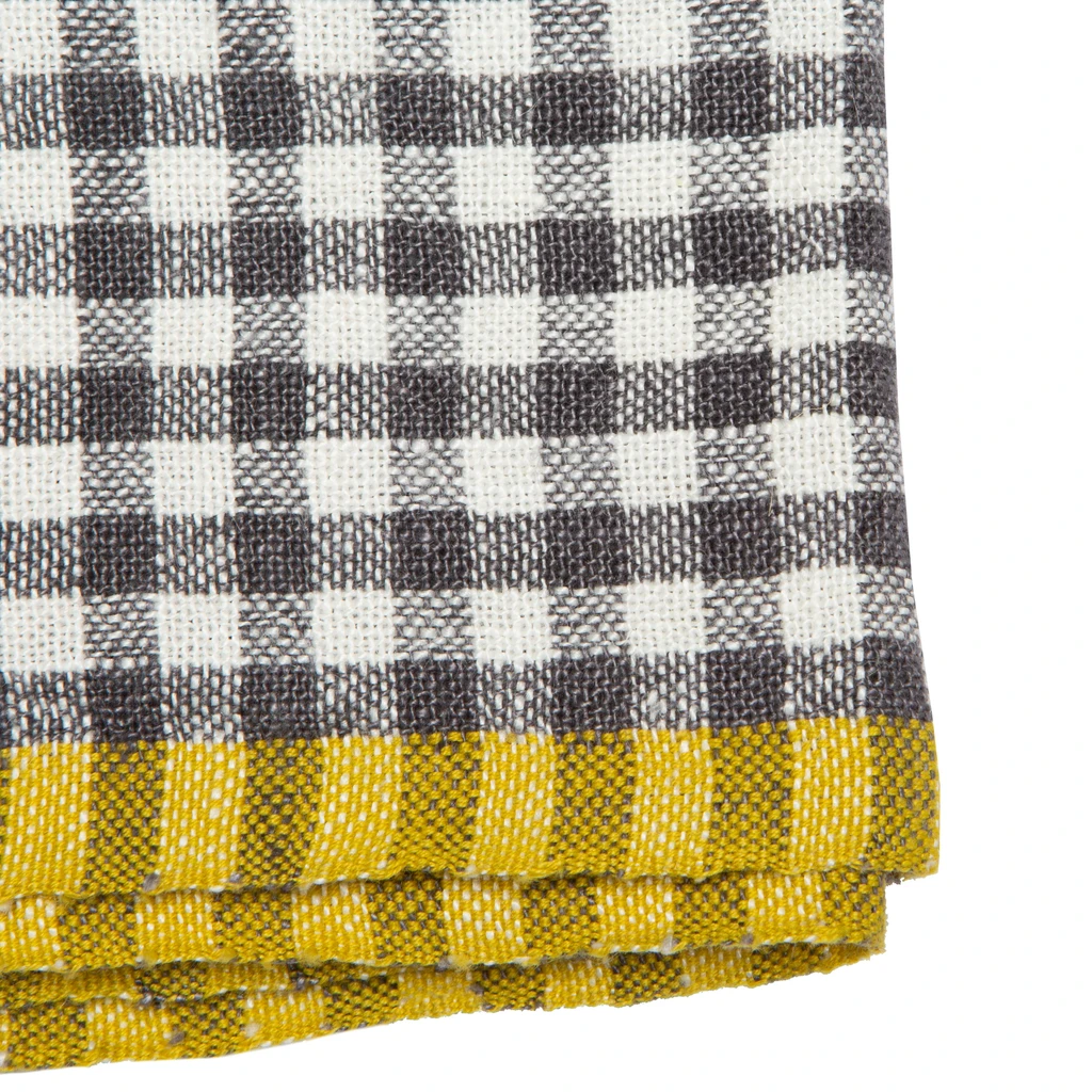 Caravan Home Decor Two-Tone Gingham Towels, Set of 2