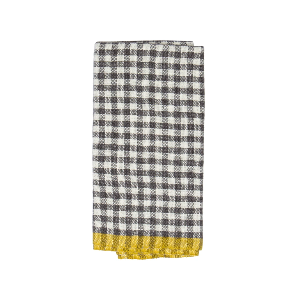 Caravan Home Decor Two-Tone Gingham Towels, Set of 2