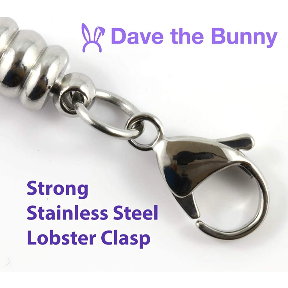 Dave The Bunny Zebra Bracelet | Animal Snake Chain Charm Bracelet