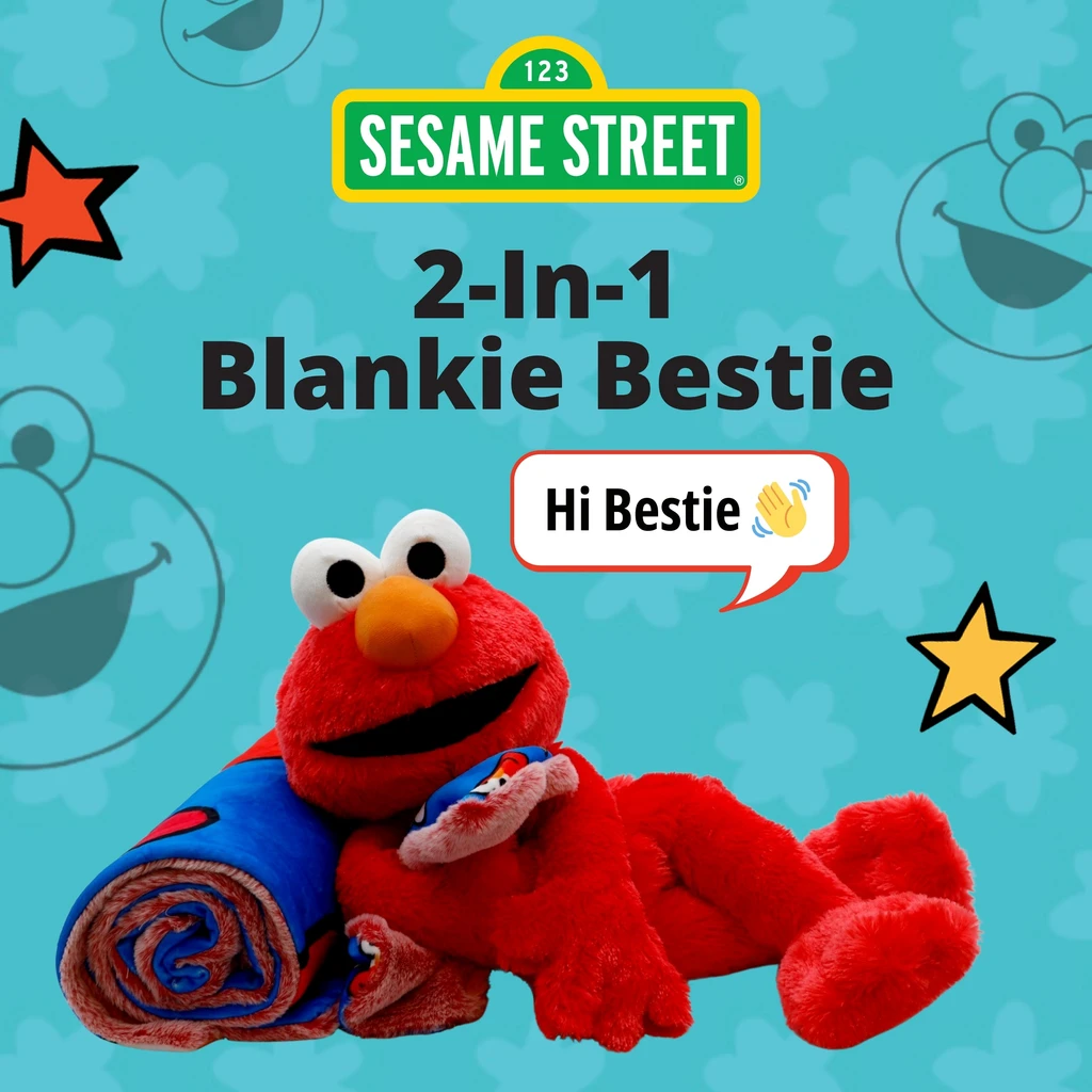 Snugible Sesame Street Blankie Bestie