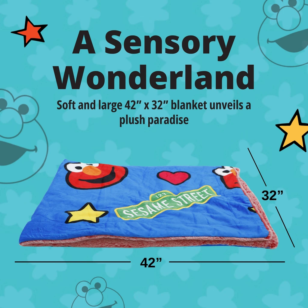 Snugible Sesame Street Blankie Bestie