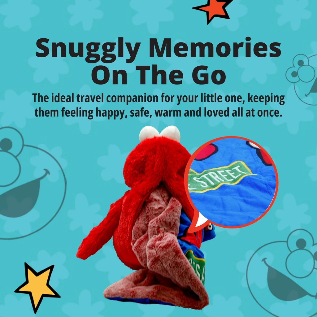 Snugible Sesame Street Blankie Bestie