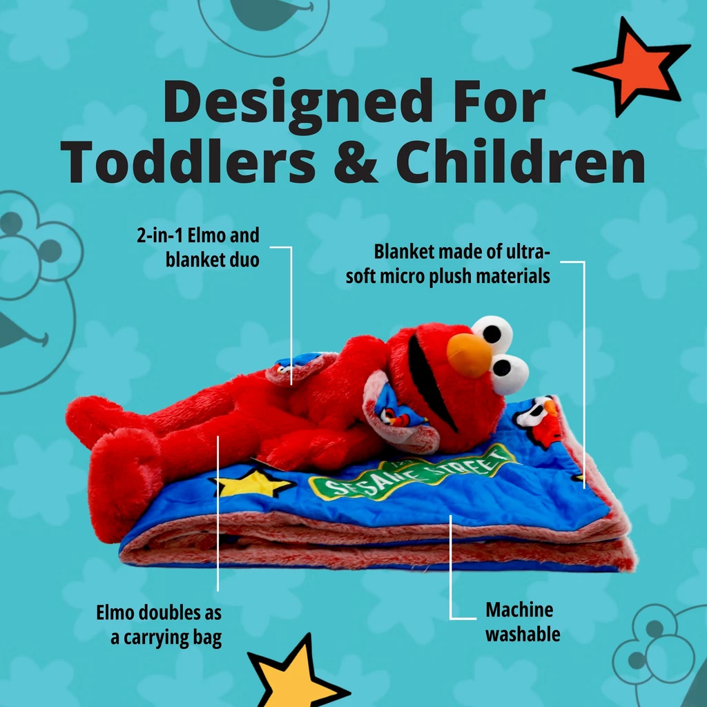 Snugible Sesame Street Blankie Bestie