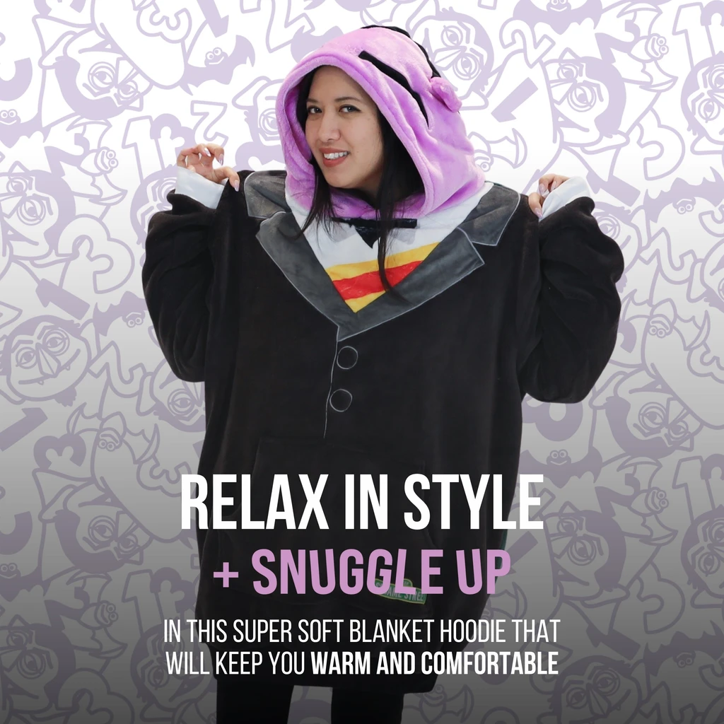 Snugible Sesame Street Adult Snugible 2-in-1 Blanket Hoodie & Pillow