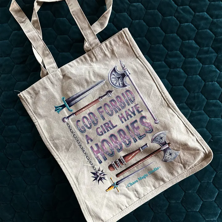 Chaos Magic Studio Canvas Tote Bag