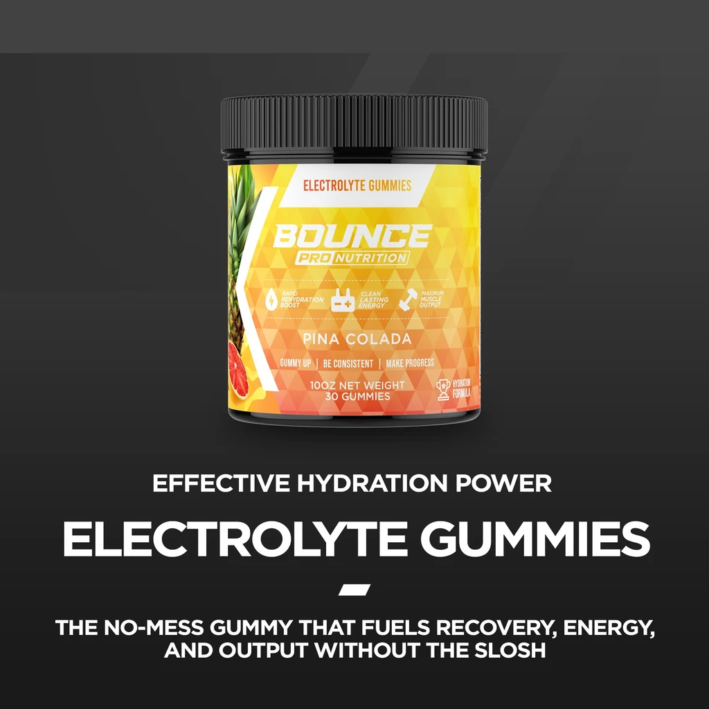 Bounce Nutrition Electrolyte Gummies - Hydration Formula