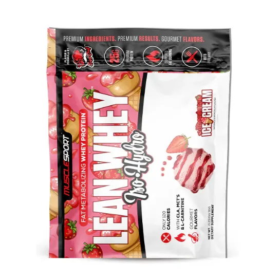 MuscleSport Lean Whey Single Serve Packets