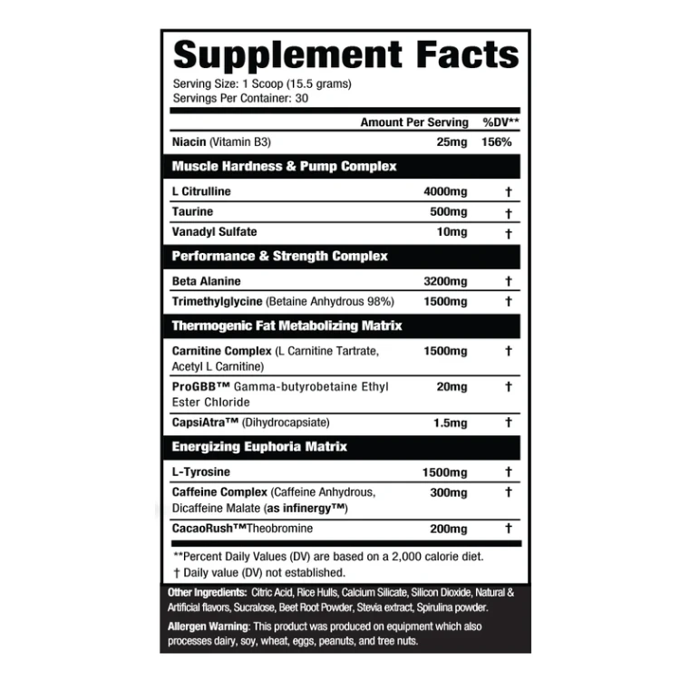 MuscleSport PreLean Revolution