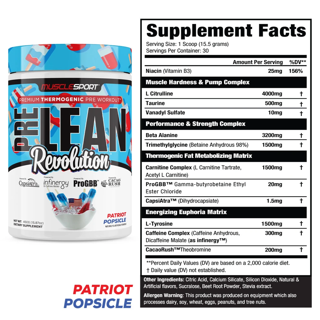 MuscleSport PreLean Revolution