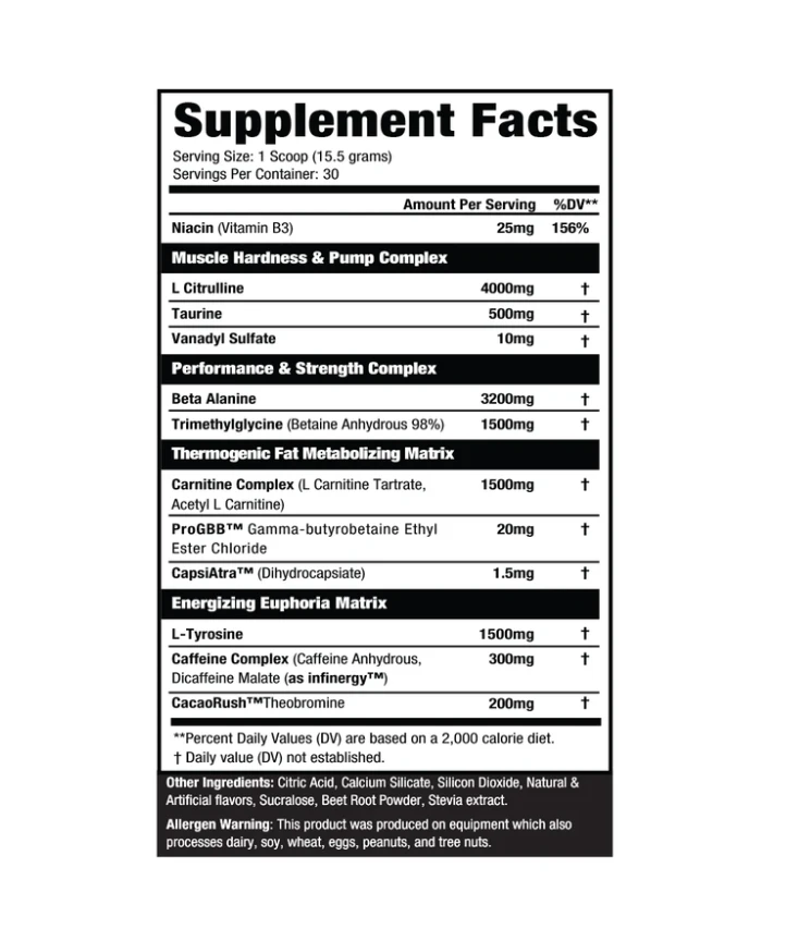 MuscleSport PreLean Revolution