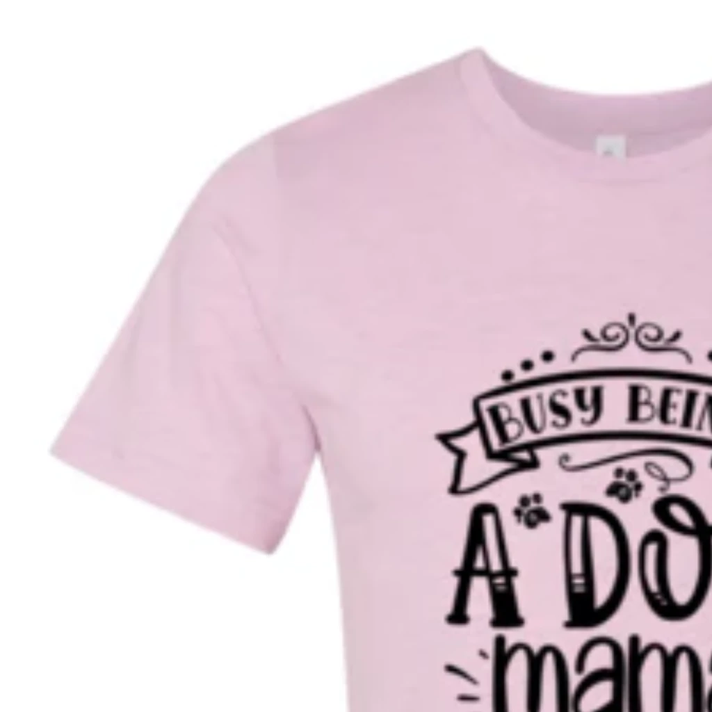 Furr Baby Gifts Busy Being A Dog Mama T-Shirt