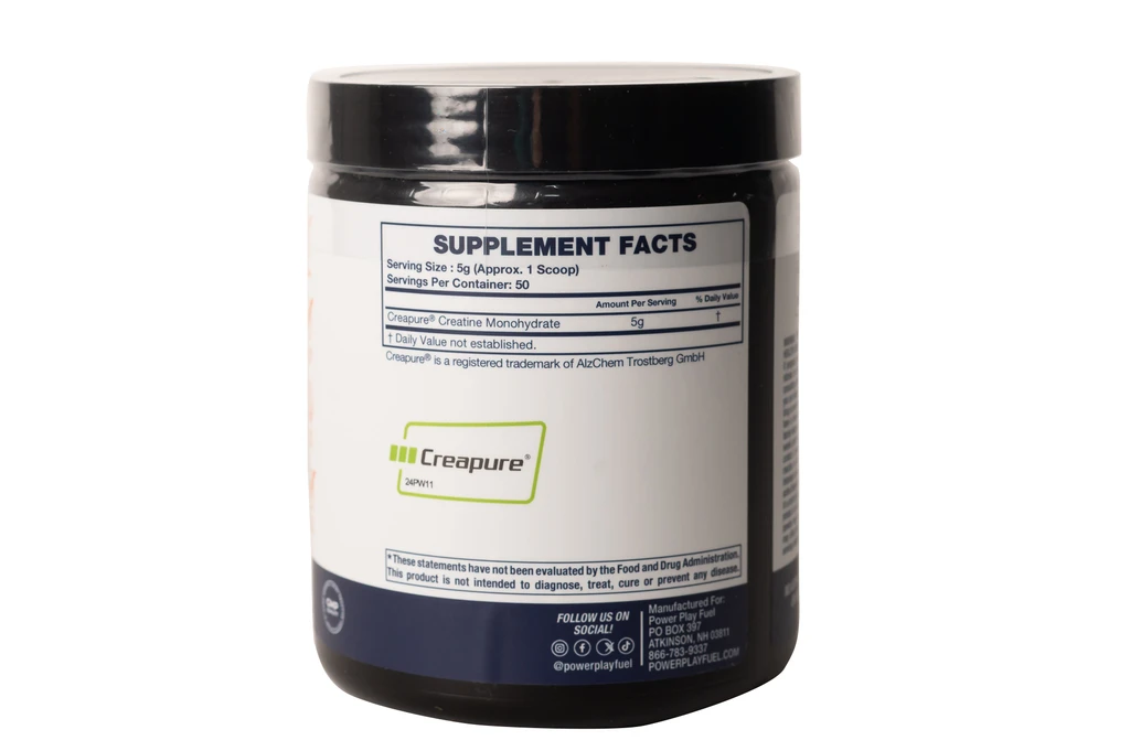 POWER PLAY FUEL Creatine Monohydrate Creapure