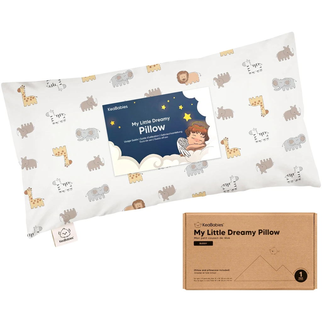 KeaBabies Buddy Toddler Pillow