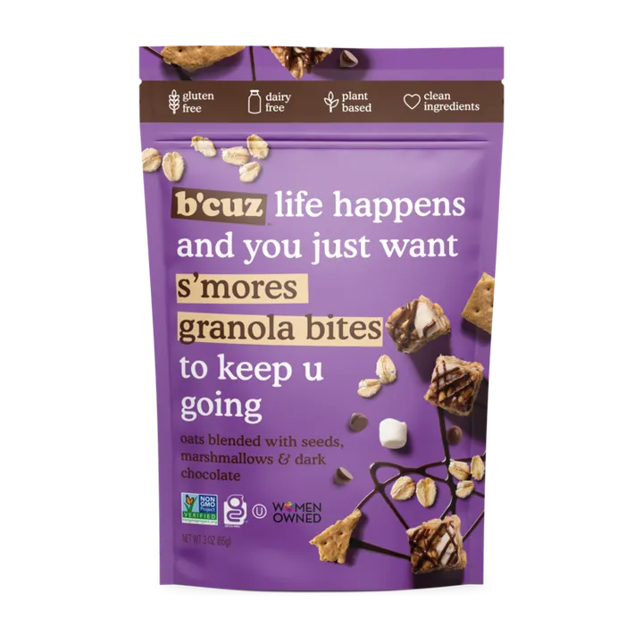 B'Cuz Snacks S'mores - 3 oz