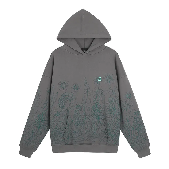 Magnlens Floral Outline Ross Hoodie