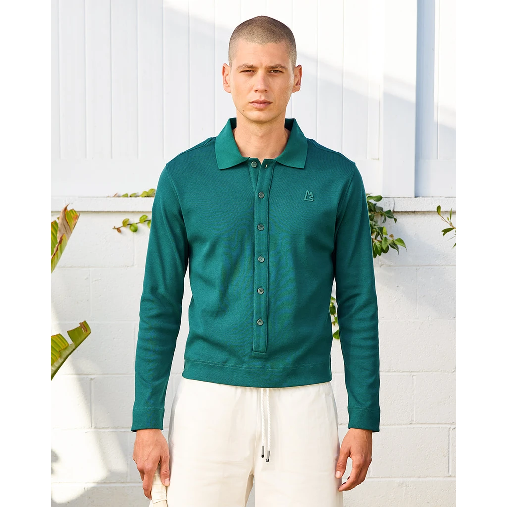 Magnlens Clubhouse Long Sleeve Polo