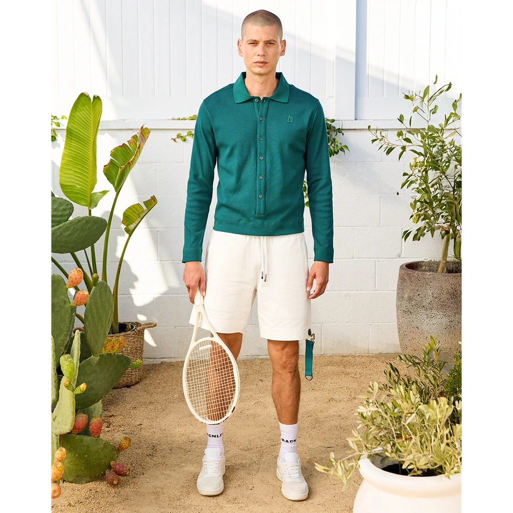 Magnlens Clubhouse Long Sleeve Polo