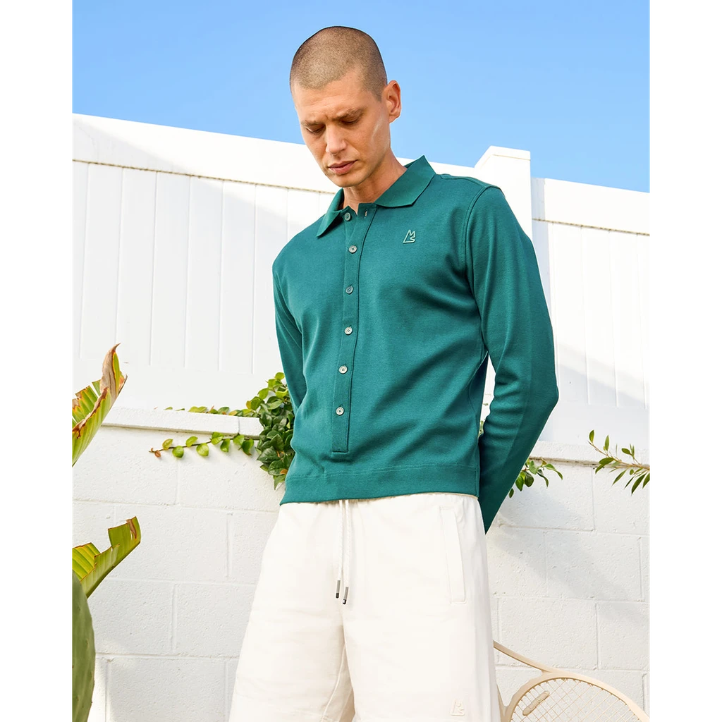 Magnlens Clubhouse Long Sleeve Polo