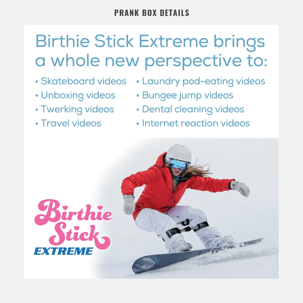 Prank-O Birthie Stick