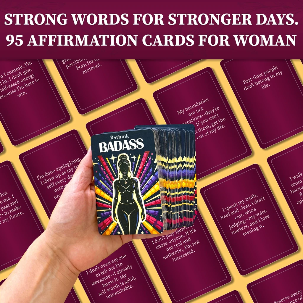 QUOKKA Affirmation Cards For Women – Confidence & Strength
