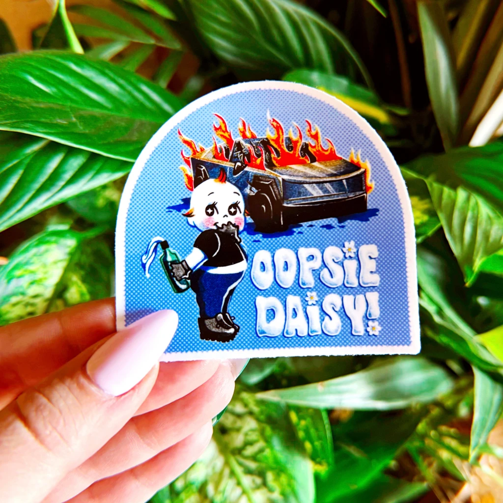 Chaos Magic Studio Oopsie Daisy Sticker