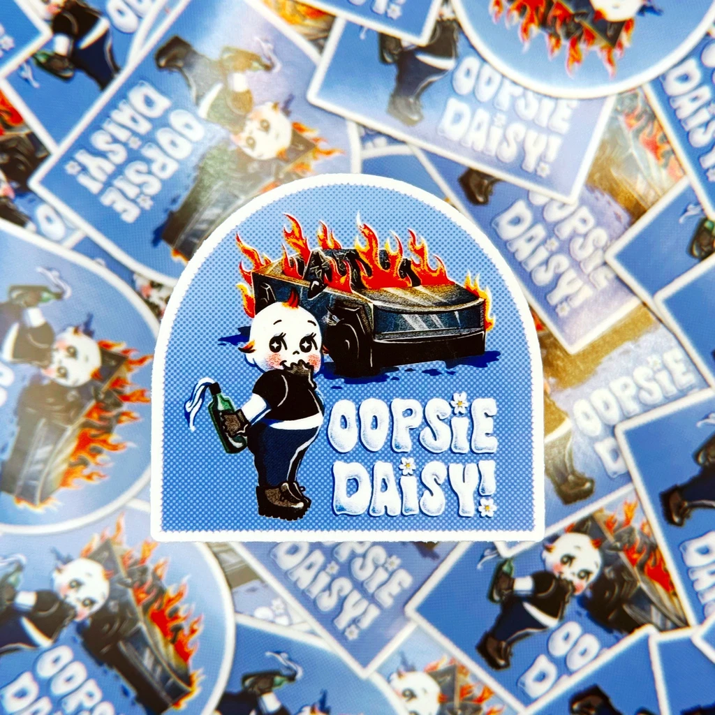 Chaos Magic Studio Oopsie Daisy Sticker