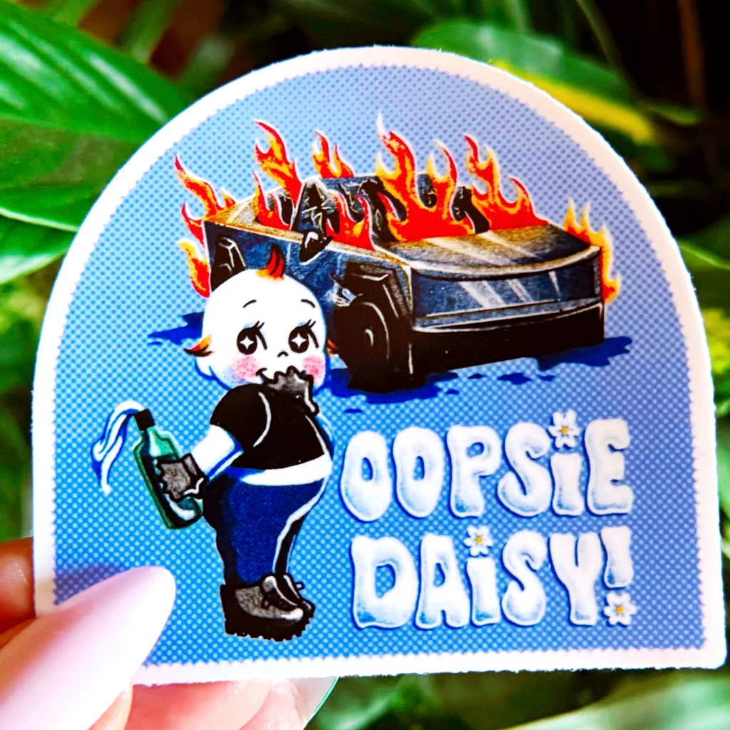 Chaos Magic Studio Oopsie Daisy Sticker