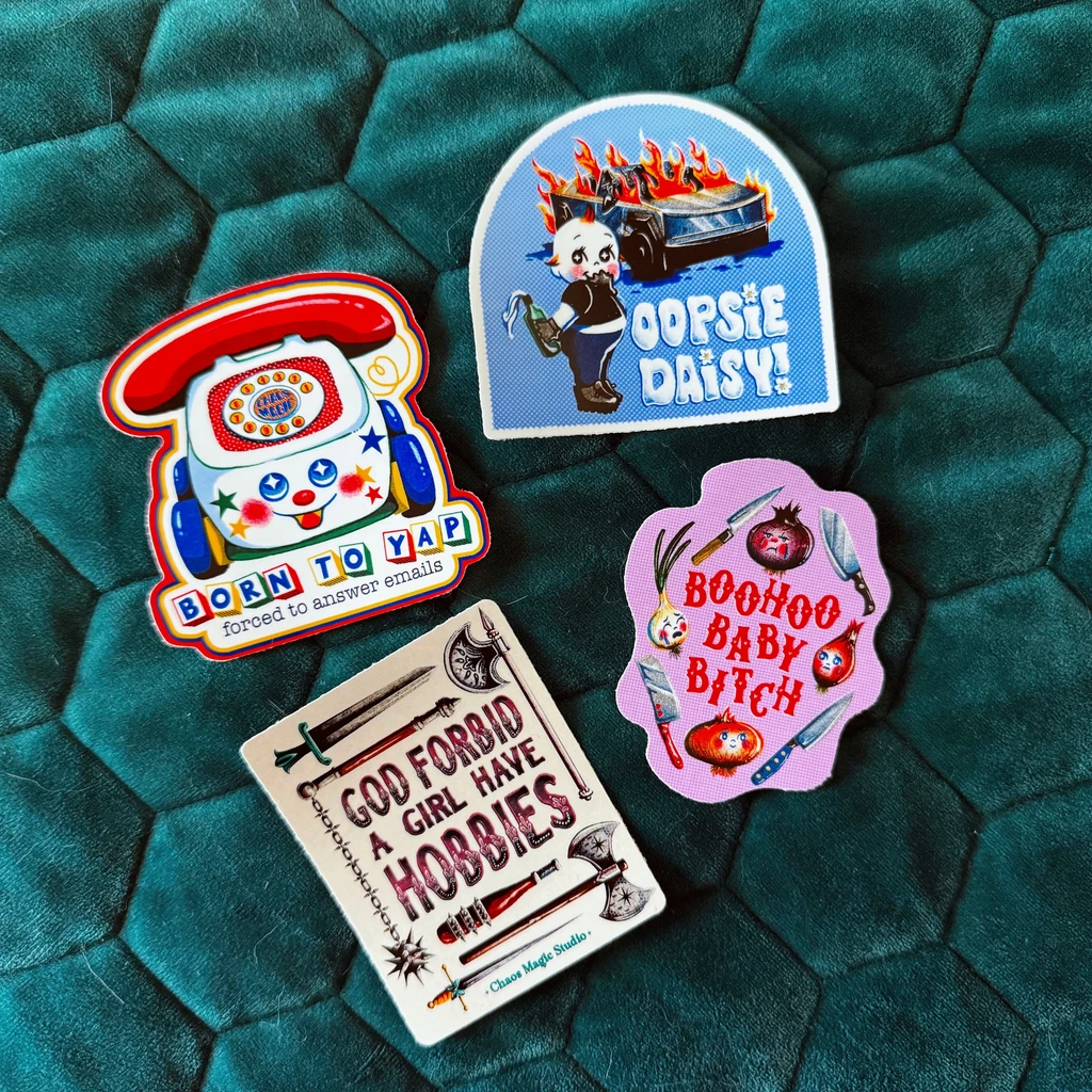 Chaos Magic Studio Oopsie Daisy Sticker