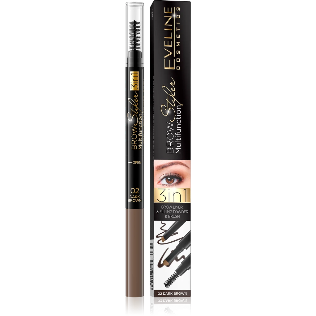 Eveline Cosmetics Brow Multifunction Styler 3 In 1