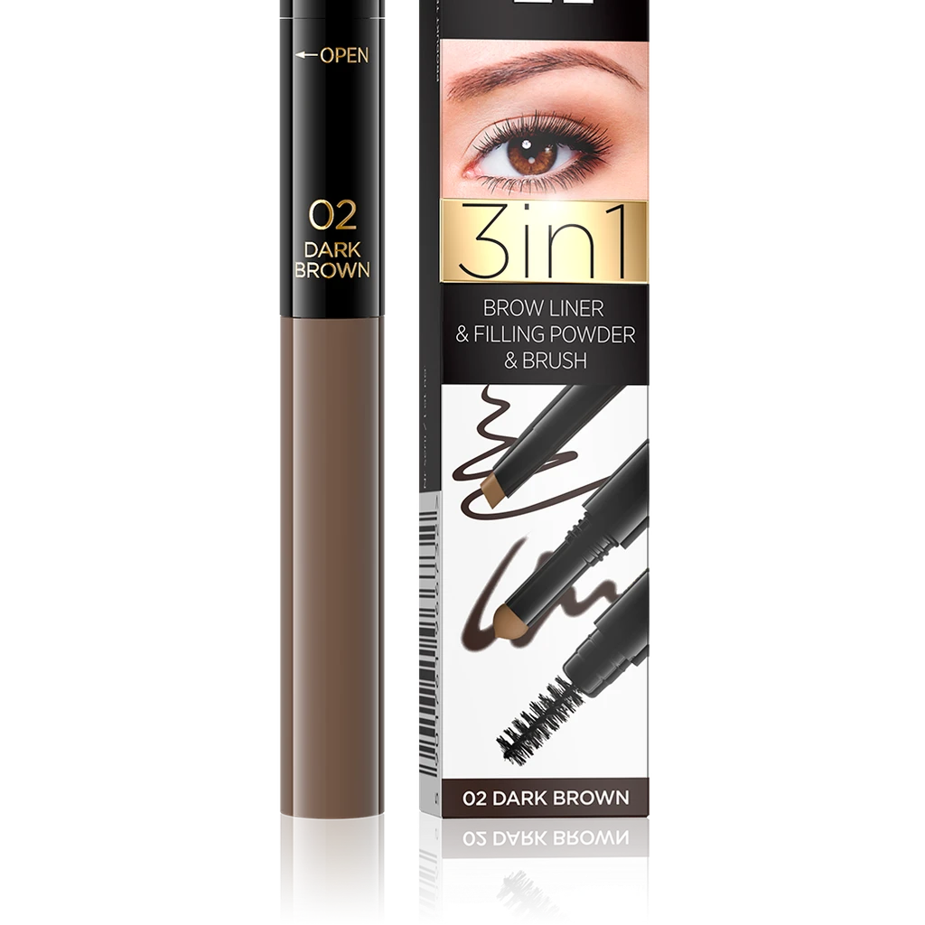 Eveline Cosmetics Brow Multifunction Styler 3 In 1