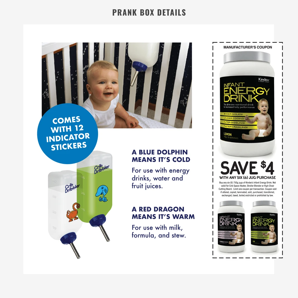 Prank-O Crib Dribbler