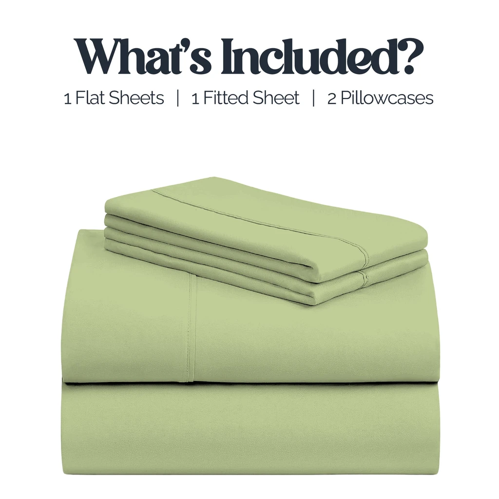 Twilight Brands Bed Goals: Cozy Core Buttery Soft Bamboo Blend Sheets