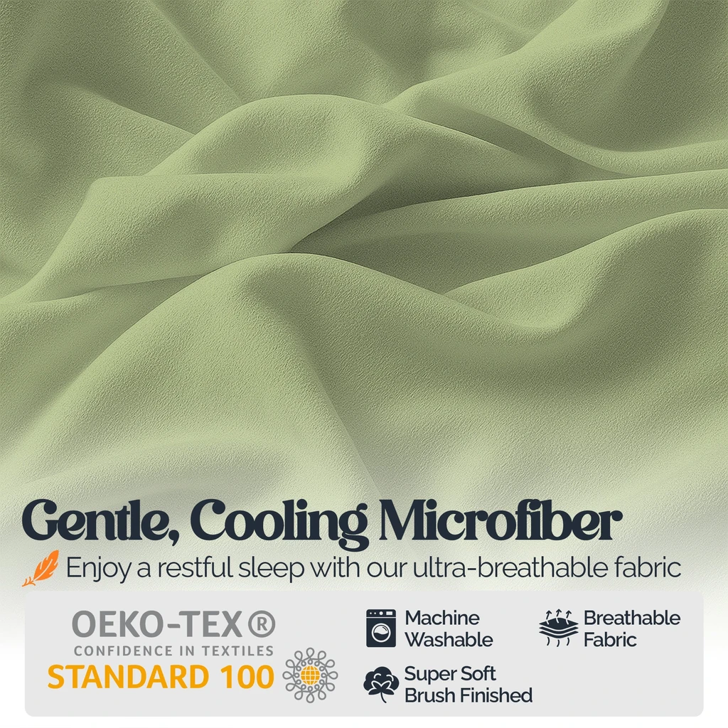 Twilight Brands Bed Goals: Cozy Core Buttery Soft Bamboo Blend Sheets
