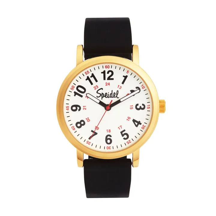 Speidel Original Scrub Watch For Medical Professionals & Students - Gold Case