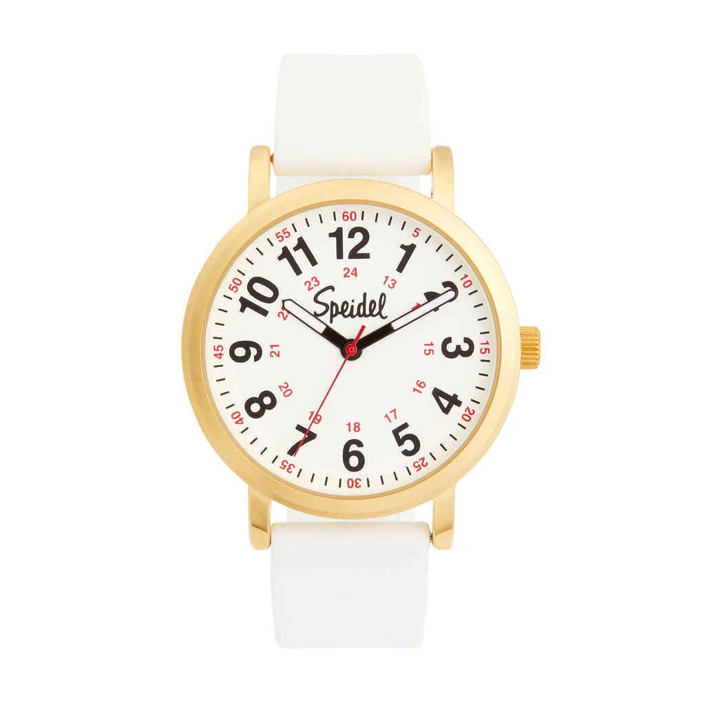 Speidel Original Scrub Watch For Medical Professionals & Students - Gold Case